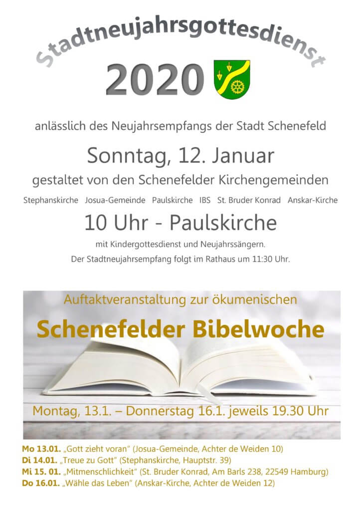 Plakat Neujahr 2020